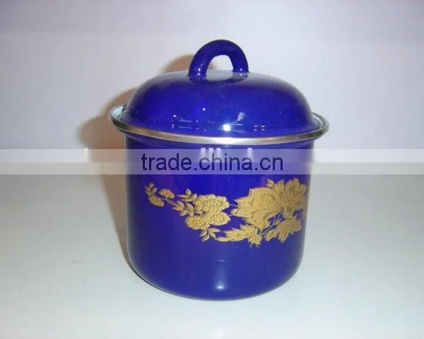Big Size Promotion Enamel Cup Printed Enamel Mugs photo-6