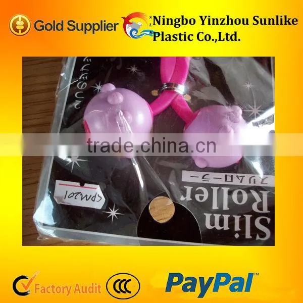 Two Ball Plastic Handheld Massager Slim Roller photo-3
