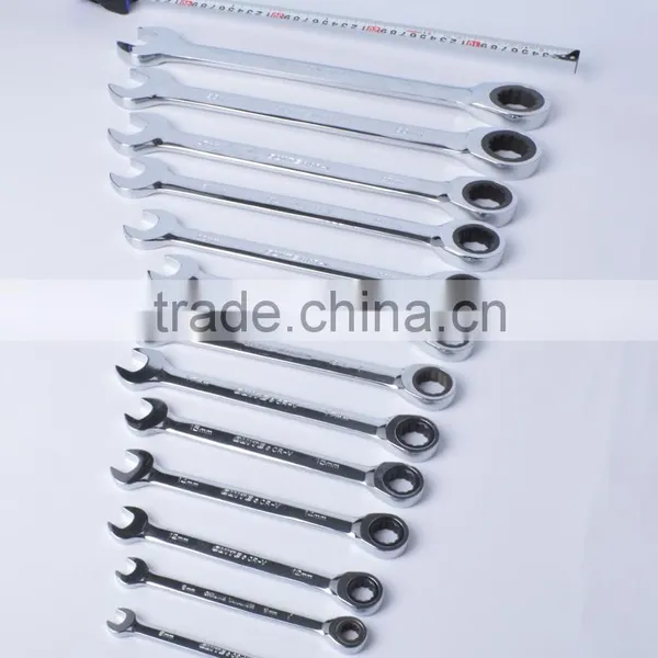 Combination Ratcheting Open End Wrench photo-5