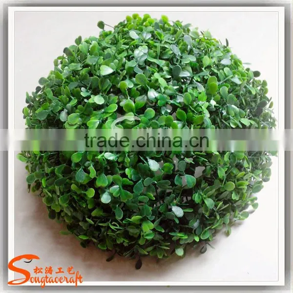Artificial Milan Grass Ball/ Plastic Boxwood Ball/artificial Topiary Grass Ball photo-5