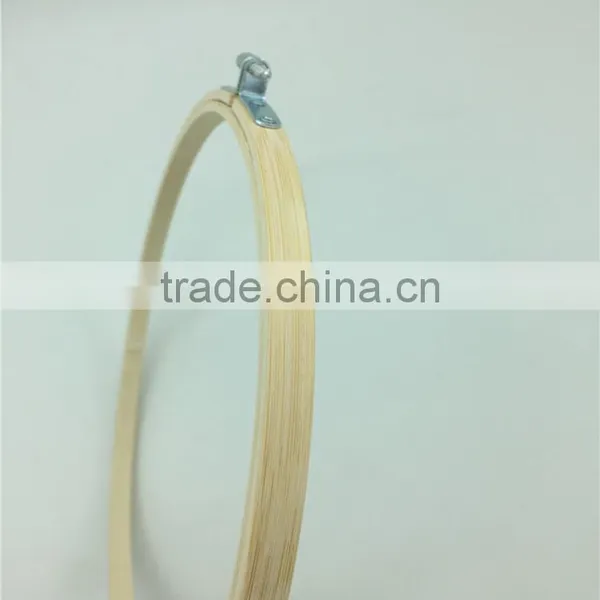 Sewing Tools Circle Round Natural Bamboo Embroidery Hoops photo-3
