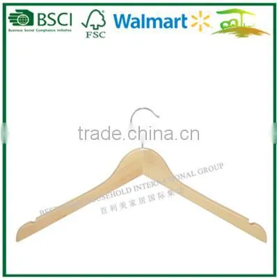 Wooden Hanger for Clothes,wooden Coat Hanger,P66N-O Wooden Hanger