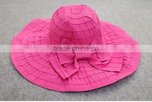 100% Cotton Fashion Lady's Bucket Hat photo-2