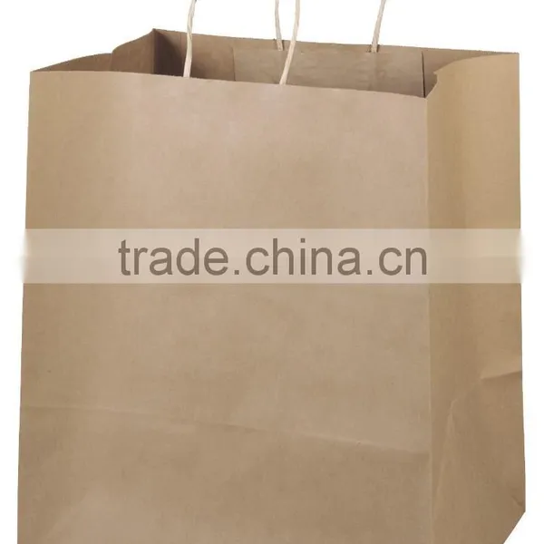 Brown Kraft Paper Bags With Twisted Paper Handles photo-3