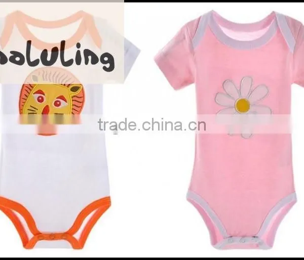 2015 New Born Boys and Girls Wholesale Infant Tiger and Buterfly Baby Animal Romper photo-3