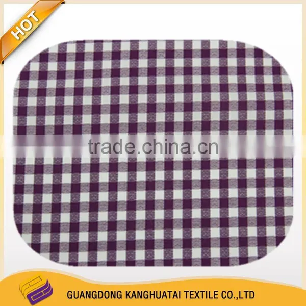 Factory Price Cotton Yarn Dyed Squre Shape Fabric photo-3