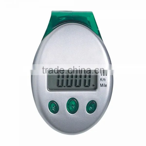Deluxe Multi-Function Pedometer - Counts Steps, Miles, Kilometers, Calories, Records up to 99,999 Steps and Comes With Your Logo photo-5
