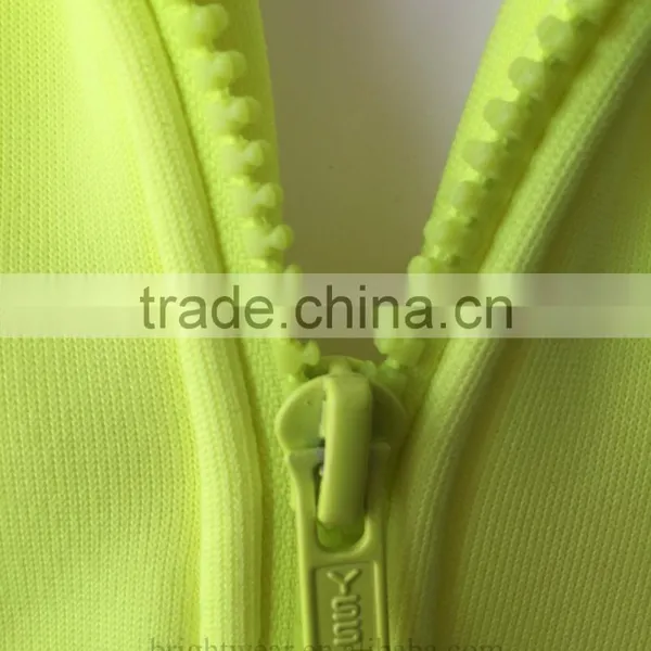 Polyester Inner Brush Fleece hi Vis Jacket Safety Sweatshirt Meet ANSI photo-6