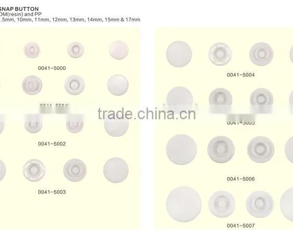 Hot Sale High Quality Colored Plain Plastic Snap Fasteners/buttons photo-3
