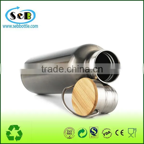 Sports Stainless Steel Insulated Water Bottle With Double Walled Vacuum With Wide Mouth photo-4