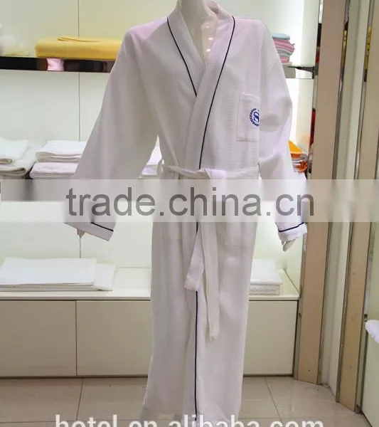Warm Cotton Robe,custom Size Weave Waffle Robe photo-4