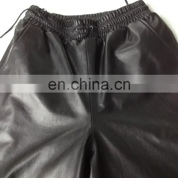 2015 Ladies Sheep Leather Short Pants photo-4