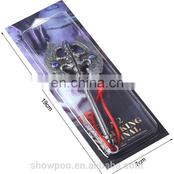DOTA2 AXE Key Chain 14cm Zinc Alloy Key Chain photo-5