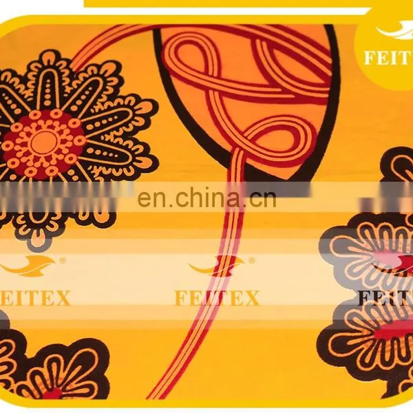 High Quality Super Wax Hollandais Cotton Textile Fabric for African Clothes photo-2