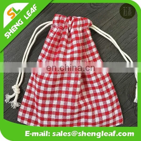 Hot Sale Product Package Promotional Calico Drawstring Bag photo-5