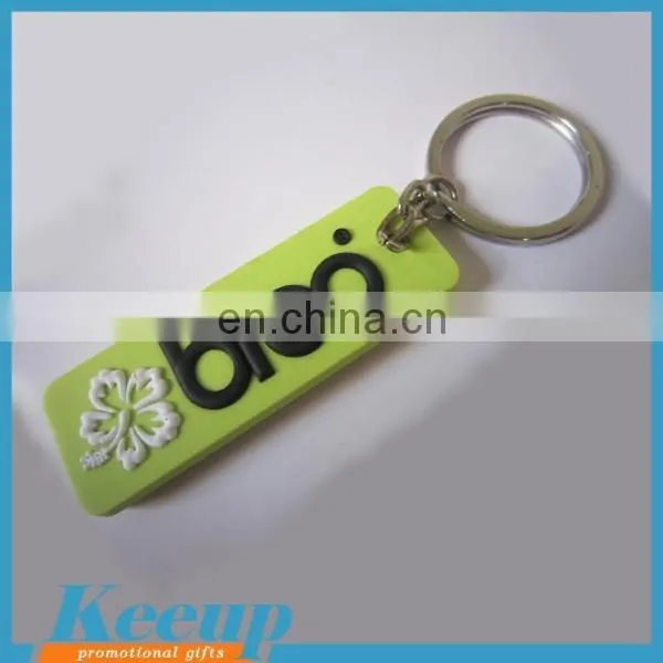 High Quality Die Cut Shape 3D PVC Keychain photo-4