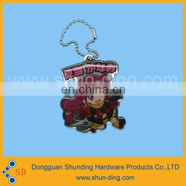 Cheap Plastic Epoxy Keychain, Key Tag photo-2
