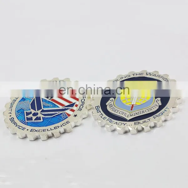 2014 High Quality Enamel American Air Force Challenge Coins photo-2