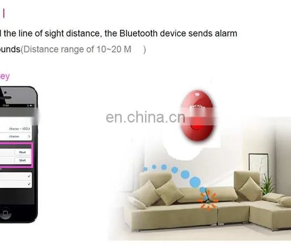 8g Mini Cheap Anti-Lost Alarm Bluebluetooth Keyfinder For Pets Wallets Kids photo-4