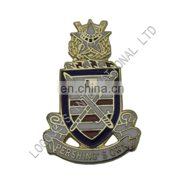 Custom Gold Finish Custom Metal Hard Enamel Badge Lapel Pin photo-2