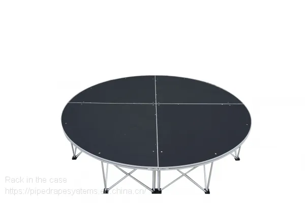 Plexiglass/Aluminum Used Portable Stage Craigslist With Stage Risers for Sale photo-3