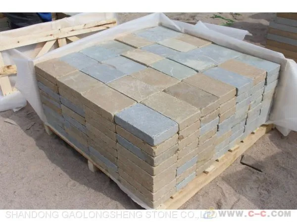 Rusty Blue Mixed Sandstone, Rusty Landscaping Sandstone,two Color Sandstone photo-3