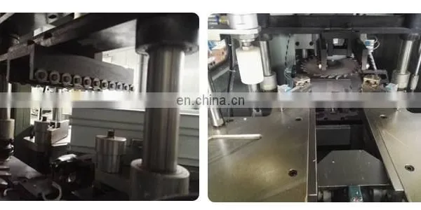CNC Window Corner Cleaning Machine Corner-cleaning Machine for Plastic UPVC Doors and Windows photo-5