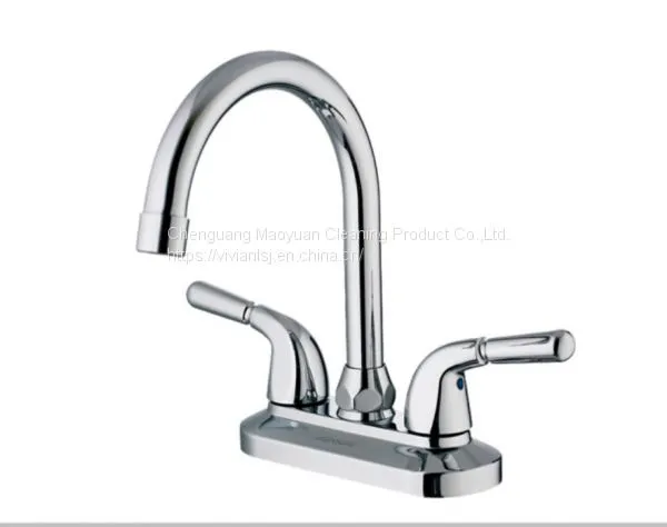 Wall Mounted Facuet Bathroom Mixer Tap Kitchen Facuet Mixer Taps Two Hole Facuet photo-2