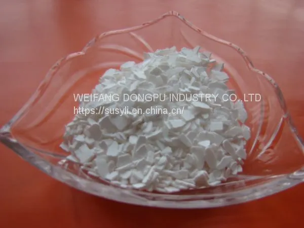 Calcium Chloride Pellet/flakes Industrial Use or Food Grade photo-2