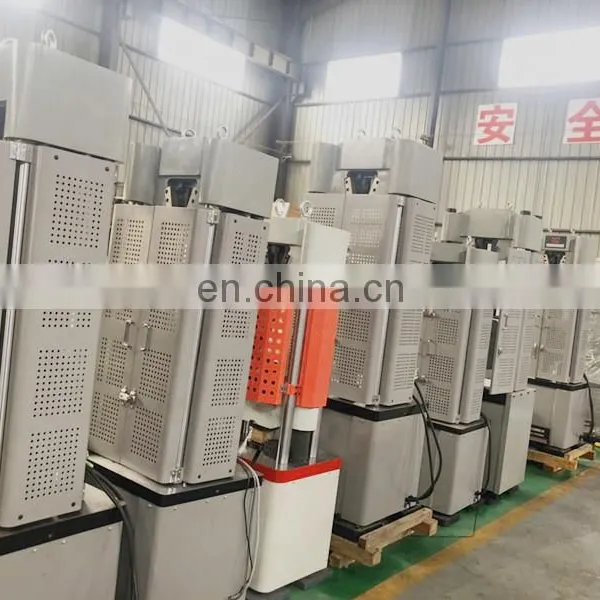 Tensile Strength Testing Equipment WAW-2000H for Steel Reinforced Concrete photo-4
