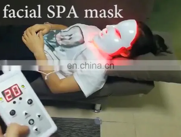 Niansheng Hot Selling Facial Face Led Mask 7 Led Face Mask Led Light up Face Mask