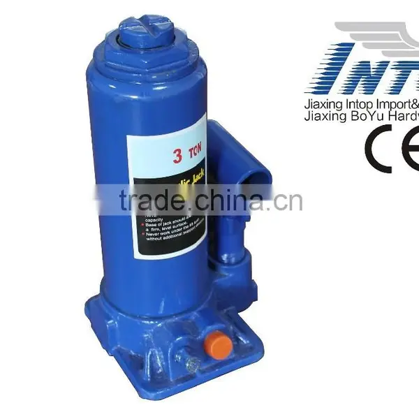 3T Hydraulic Bottle Jack With Safety Valve CE/bottle Jack photo-3