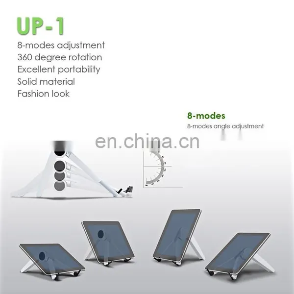 Foldable Aluminum Laptop Stand for 10-15 Inch Tablet Mobile Phone Rotate Portable Holder Folding Holder Adjustment Phone Stand photo-2
