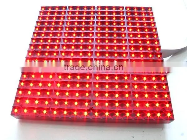 front service 256x256mm led cross red led module p16 16*16dots led display module