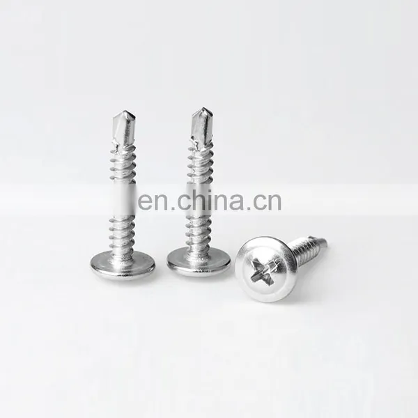 Stainless Steel 304 Zinc DIN7504N Pan Head Self Drilling Tapping Screw 410 photo-2