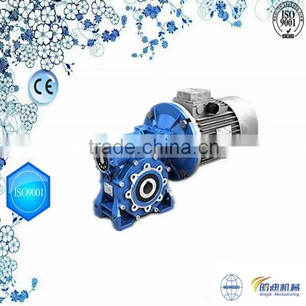 Changzhou Machinery High Efficiency RV Series Worm Gearbox With15KW MOTOR photo-3