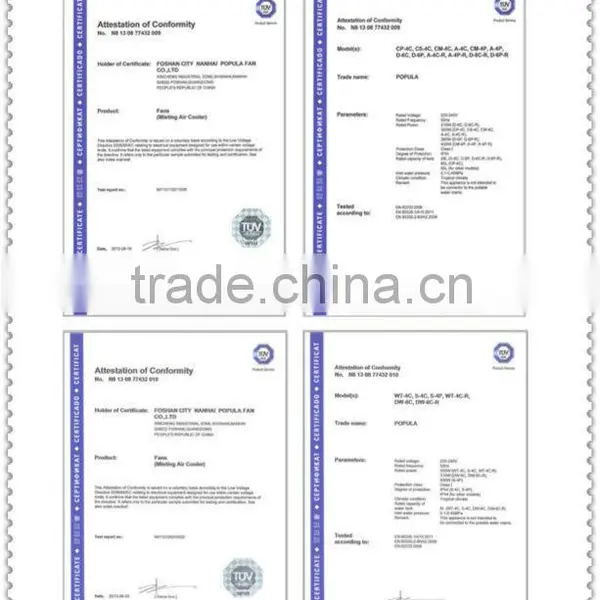 A-4PT Larger Capacity Outdoor Electric Mist Cooling Fan With CE and SASO Certificate photo-6