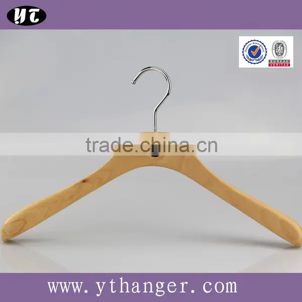 HA7060 Natural Laudray Clothes Hanger Wooden Dress Hanger for Coat photo-6