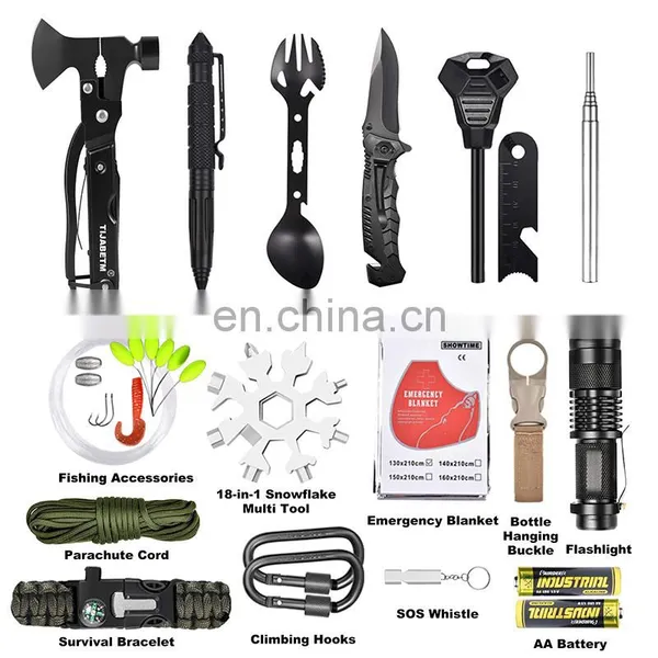 Bug Out Bag SOS Tactical Military Emergency Survival Kit Outdoor Emergency Survival Gear photo-2
