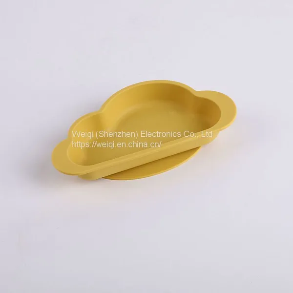 BPA Free Cloud Silicone Suction Plate by Weiqi photo-5