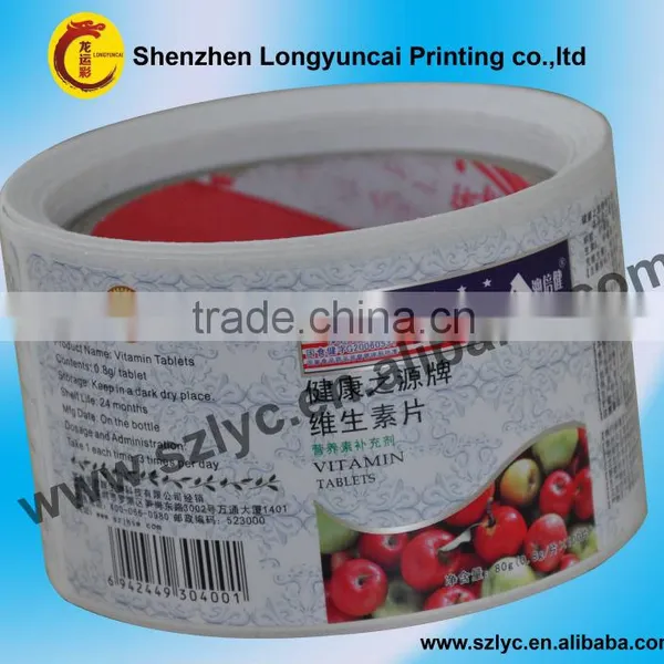 Competitive Price Self Adhesive Health Food Labels photo-2