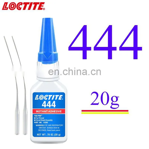 20g Loctiter 435 444 460 Instant Dry Super Glue No Whitening No Smell Plastic Wood Rubber Metal Universal Transparent Adhesive photo-3