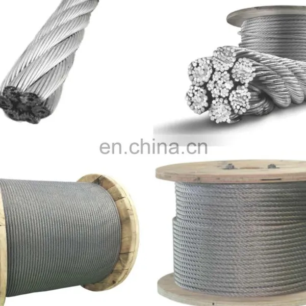 8X25F-IWRC Elevator Wire Rope Elevator Rope Steel Wire Rope for Elevator Traction