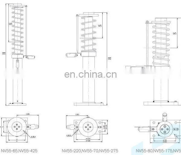 Elevator Hot Sale Inside and Outside Spring Elevator Oil Buffer photo-5
