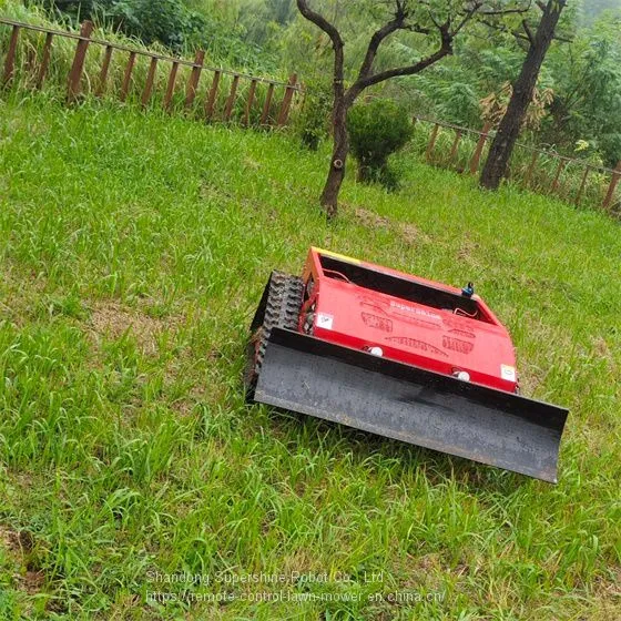 rc Remote Control Lawn Mower, China Remote Slope Mower for Sale Price, Remote Control Mower for Sale photo-5