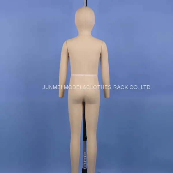 Junmei Full Body Children Mannequin USA Size 10 Girl Dress Form for Tailor Sewing Manikin photo-5