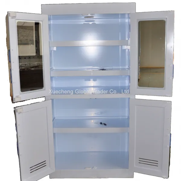 PP Lab Furniture Medical Storage Cabinet Polypropylene Medicine Cupboard photo-3