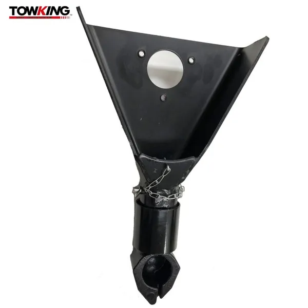 TOWKING 7000lbs Black Ball Size 2 Inch Sleeve Lock Trailer Coupler photo-6