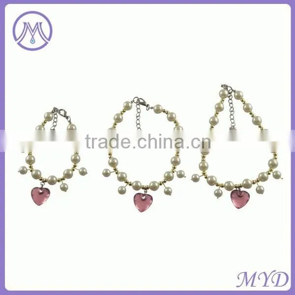 Customized Metal Pearl Pendant Necklace for Pet Dog Cat photo-2