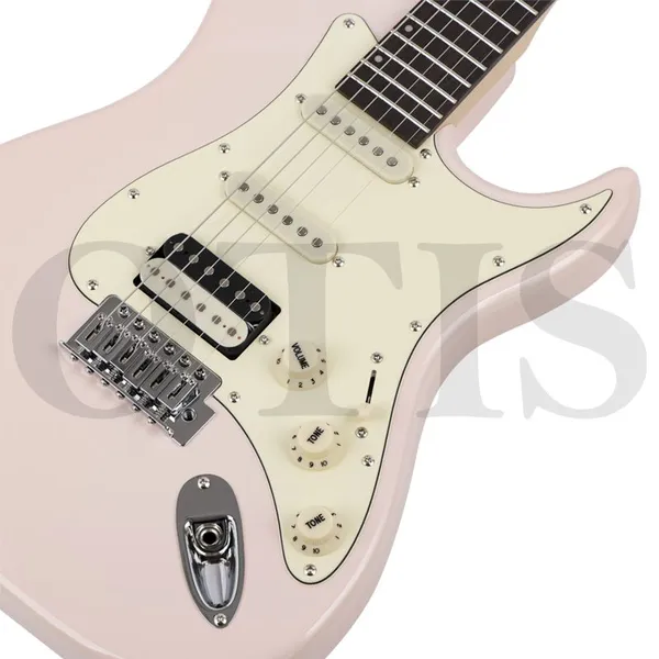 OTIS Pink Electric Guitar OST-M2 Electric Guitars Factory Manufacturer photo-5